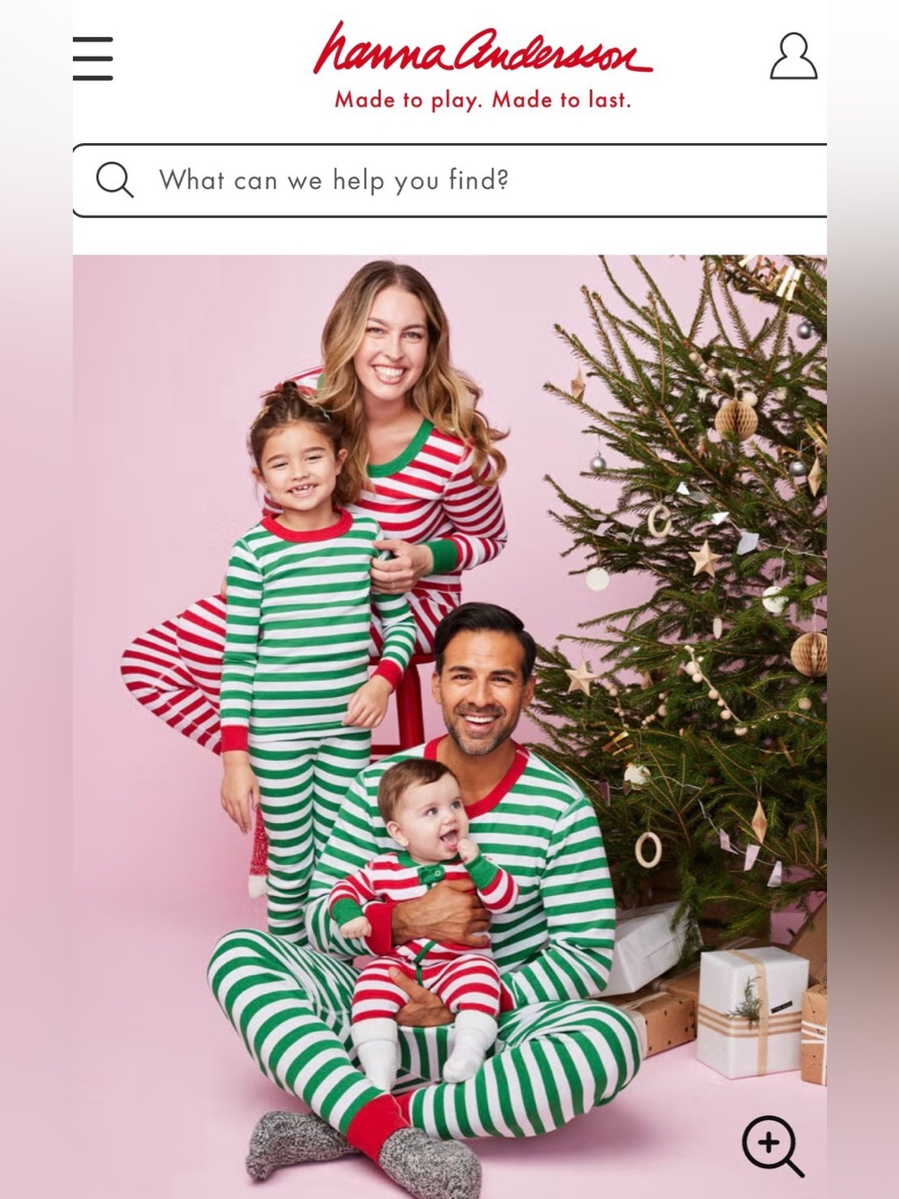 Hanna Anderson Kids Holiday Pajamas - never slept in!